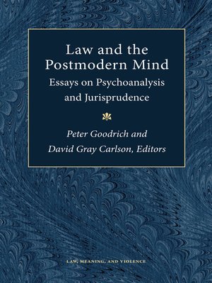 cover image of Law and the Postmodern Mind
